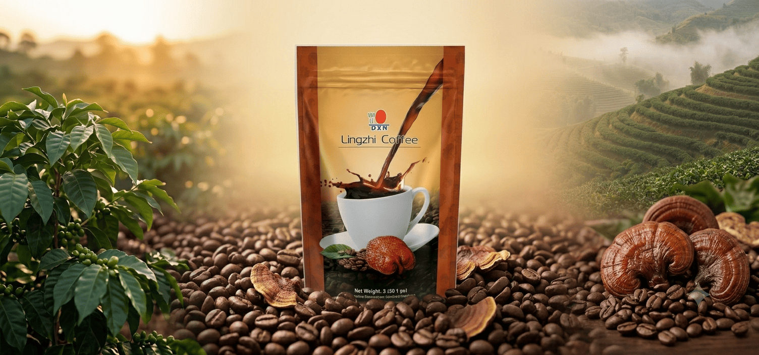 cafe ganoderma baner